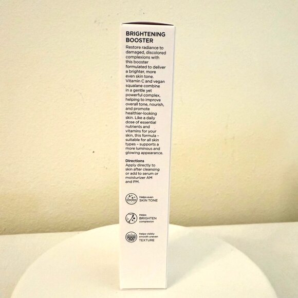 BeautyBio Brightening Booster Vitamin C Luminous Tone 1 oz Clean Beauty - Picture 3 of 10